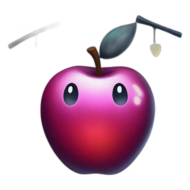 apple hazbin hotel sticker