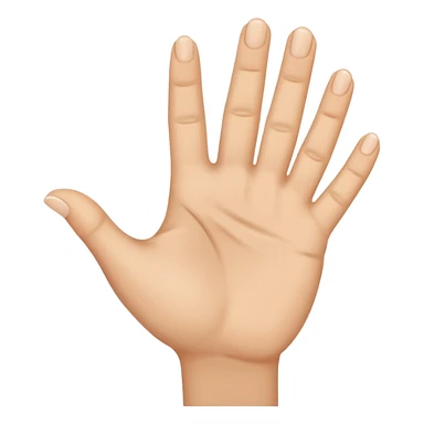 make a hand pinching sticker