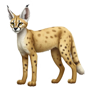 Sergal-Serval-Caracal-Vernid full body sticker