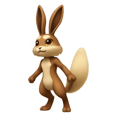  Lopunny Full body sticker