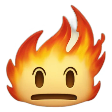 number 2 with flames sticker