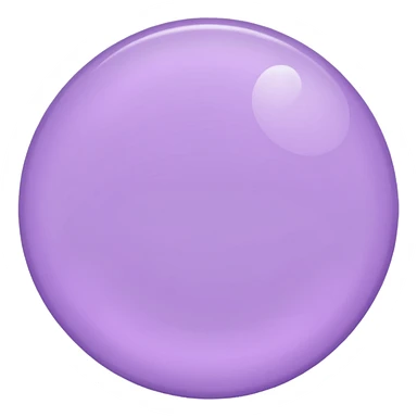 Light purple circle emoji  sticker