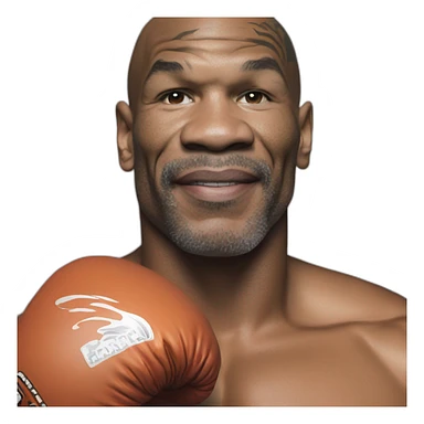 mike tyson sur ronaldo sticker