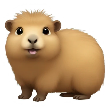 Baby capybara sticker