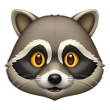Raccoon sticker