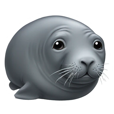 elephant seal sticker