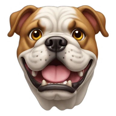 Bull dog sticker
