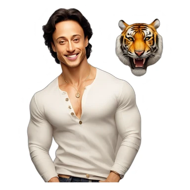 Tiger shroff  sticker