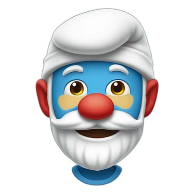 papa-smurf sticker