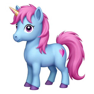 a little pony emoji sticker