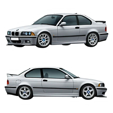 BMW e36 sticker