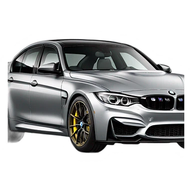 BMW M3 CS F80 sticker