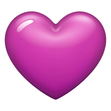 Dark pink like violet heart  sticker