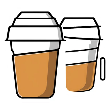 coffee break sticker