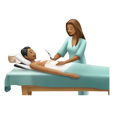 spa at a cosmetologist sticker