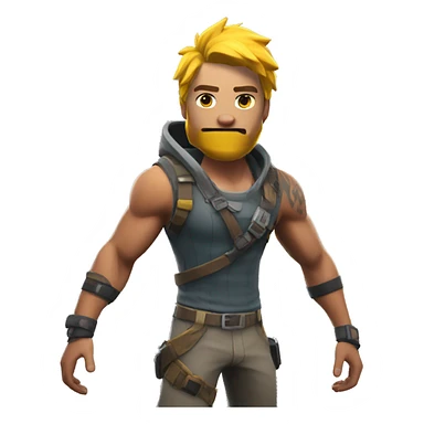 Fortnite game sticker