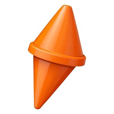 Cone marker
 sticker