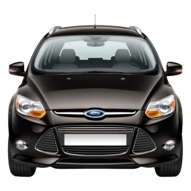 2014 black ford focus estate  sticker