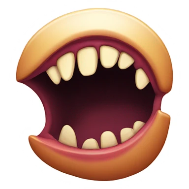 Bite emoji  sticker