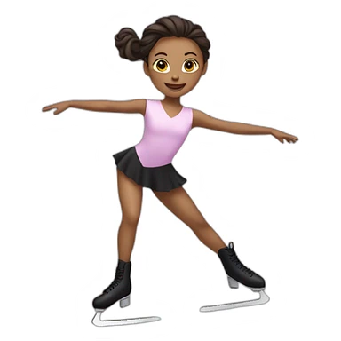 Figure skating  sticker