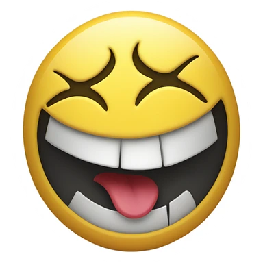 Classic smiley face shaking its head in despair  sticker