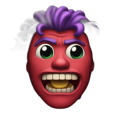 crimson king sticker