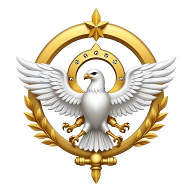 dominus' emblem with a touch of white sticker