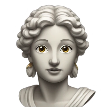 greek statue woman sticker