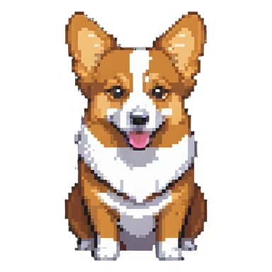 corgi dog sticker