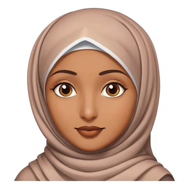 Fat Indian with hijab sticker