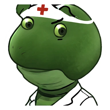 Nurse bae  sticker