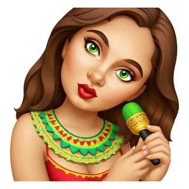 Vibrant Festival Singer sticker