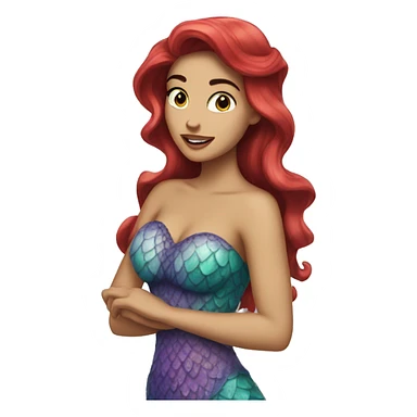 Sirena ariel sticker