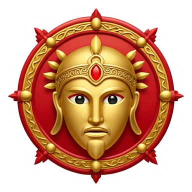 Esparta símbolos sticker