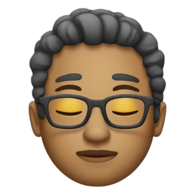 sleeping designer sticker