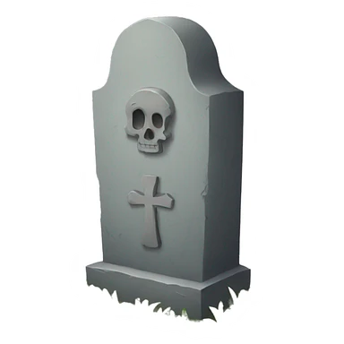 Grave sticker
