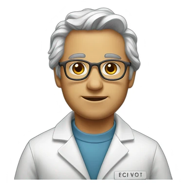 strong, nice, scientist, peace sticker