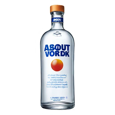 absolut vodka sticker