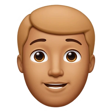 Memoji style person (male) for my Pluto AI Assistant SaaS sticker