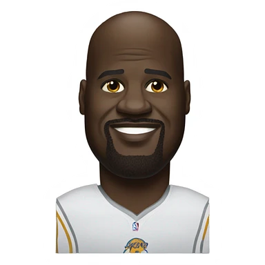 2 foot tall Shaquille O’Neil  sticker