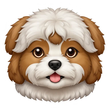 Shihpoo face sticker