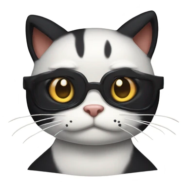 Felix Cat with bow sticker