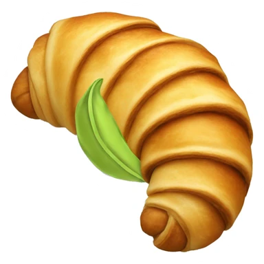 Croissant pistachio sticker