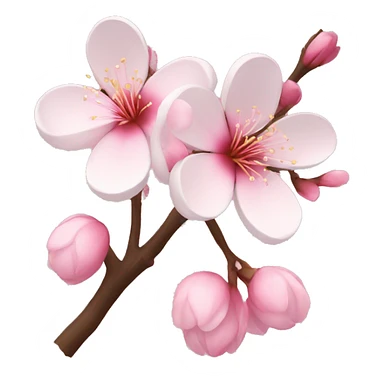 sakura flower sticker