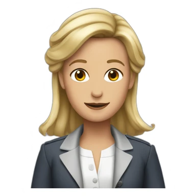 Brigite Macron sticker