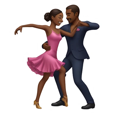 dance couple sticker
