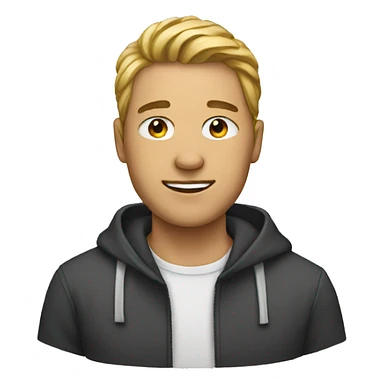 someone creating a portrait sticker