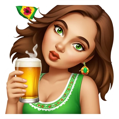 Cerveza Drinker sticker
