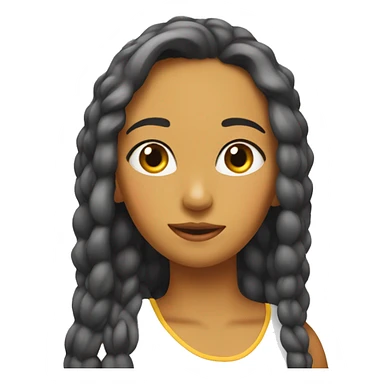 chica y gato sticker