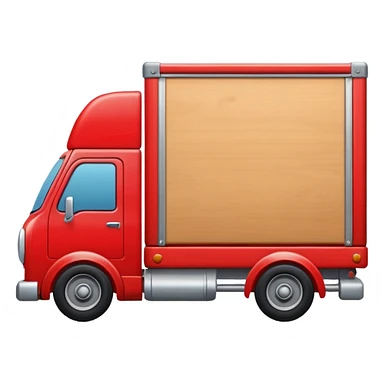 Moving truck or dolly
 sticker